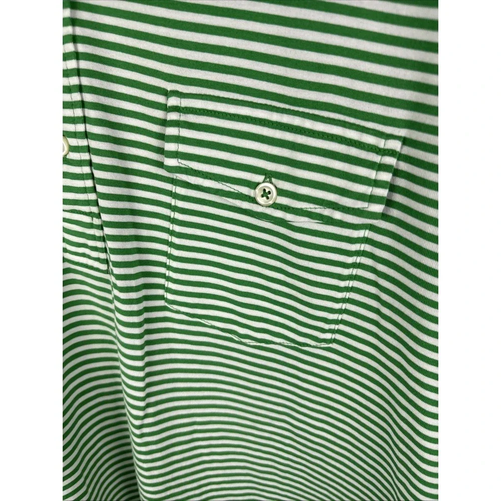 Ralph Lauren Men's Xl Classic Fit Striped Pocket Polo Shirt Pony $90 Old Money